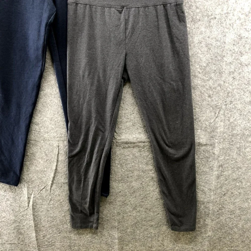 GAP Justice Girls XL 16-18 Leggings BUNDLE Blue Gray‎ Active Lounge Cotton blend